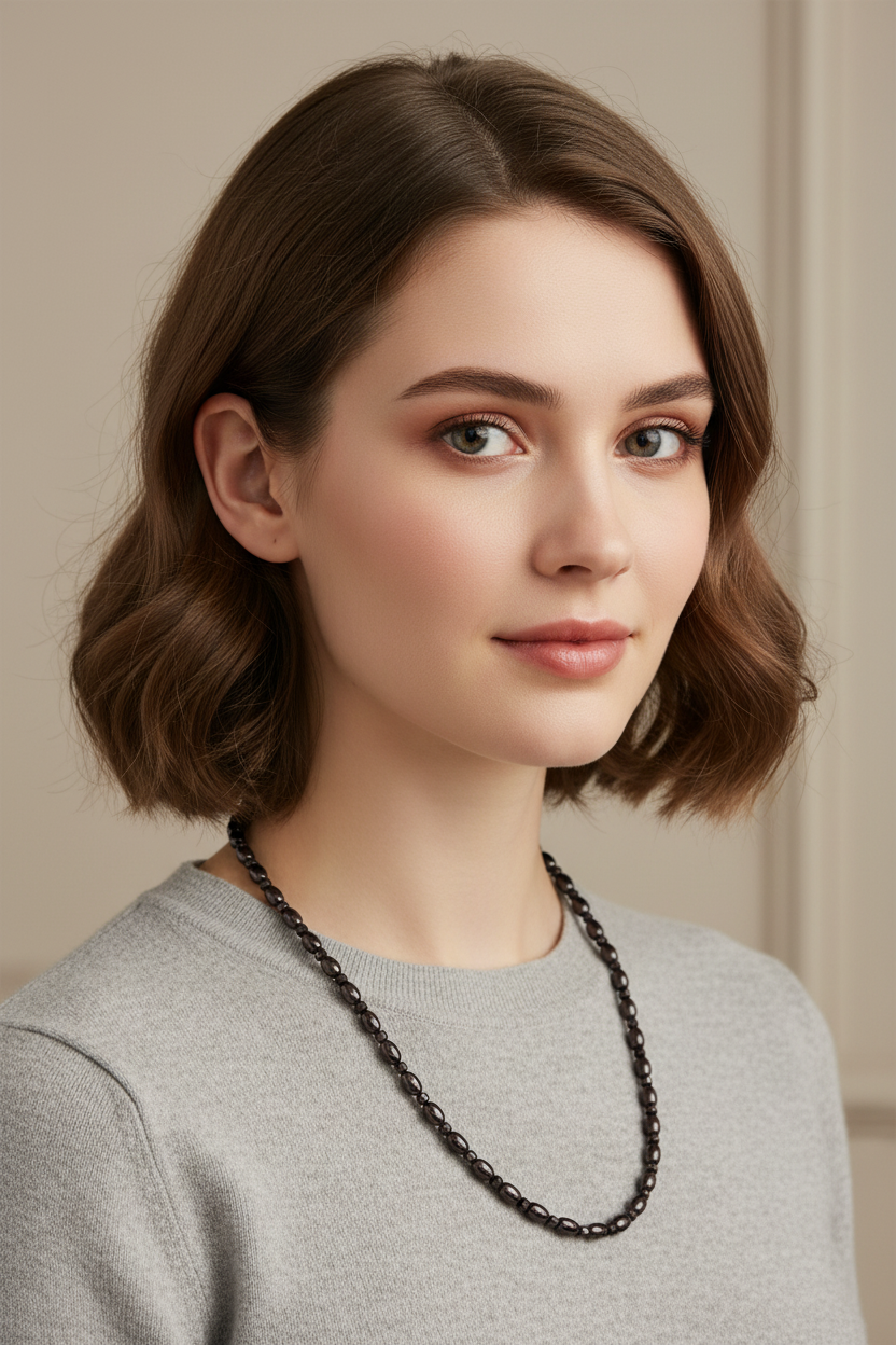 Black Magnetic Necklace