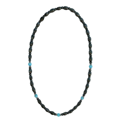 Cat's Eye Magnetic Necklace with Sterling Silver