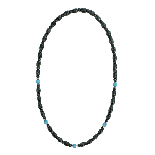 Cat's Eye Magnetic Necklace with Sterling Silver