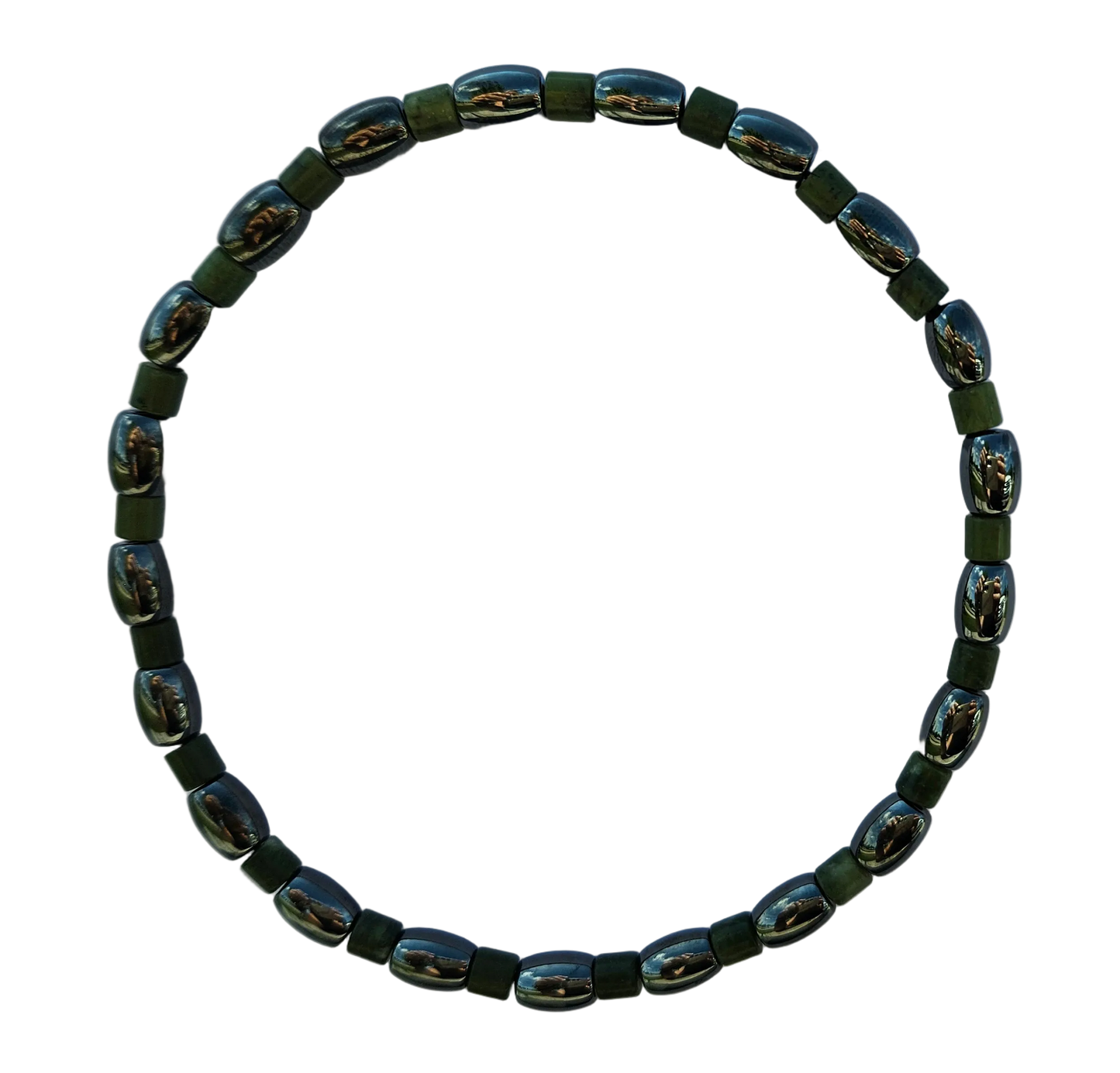 Jade Magnetic Ankle Bracelet