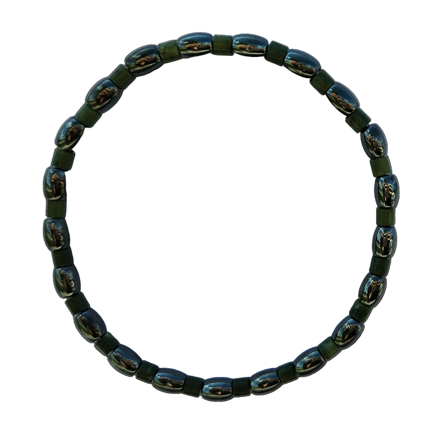 Jade Magnetic Ankle Bracelet