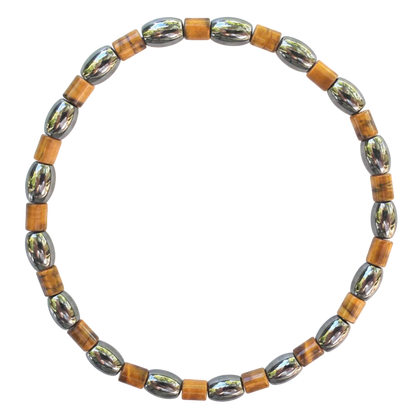 Tiger Eye Magnetic Ankle Bracelet