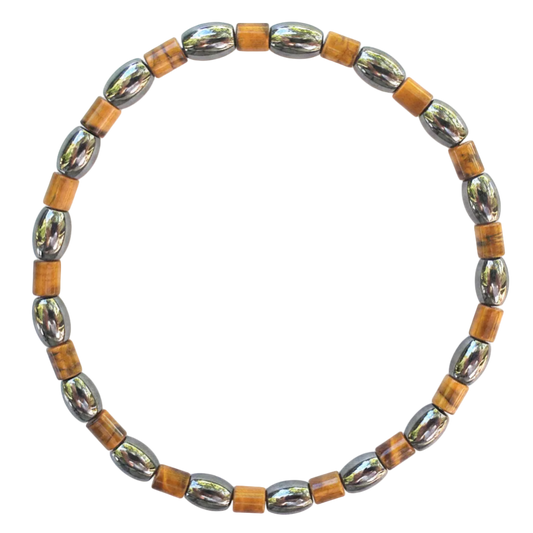 Tiger Eye Magnetic Ankle Bracelet