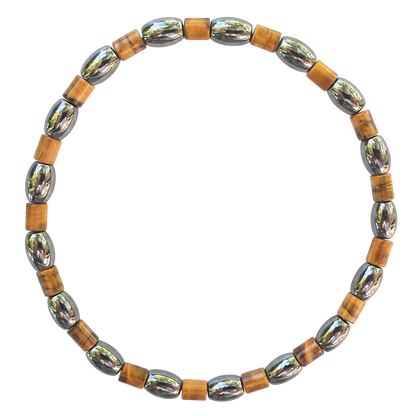 Tiger Eye Magnetic Ankle Bracelet