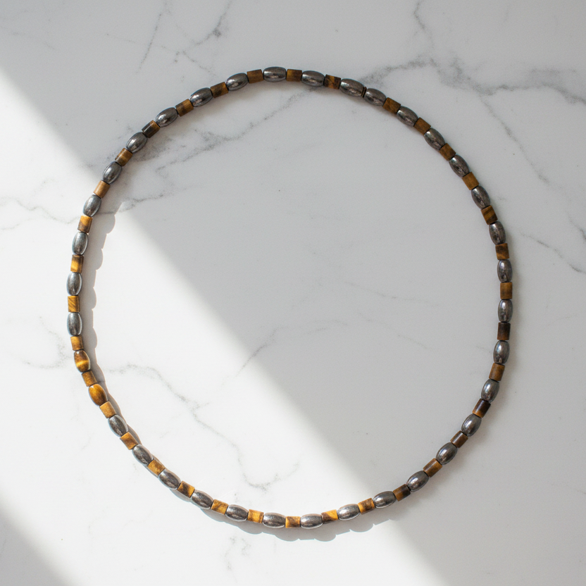 Tiger Eye Magnetic Necklace