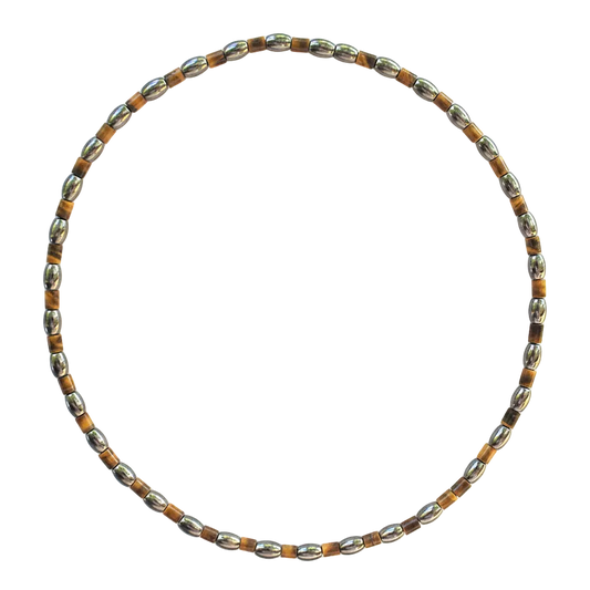 Tiger Eye Magnetic Necklace